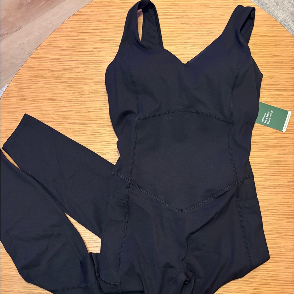 Halara Ultrasculpt Butt Lifting Jumpsuit with Pockets NWT
